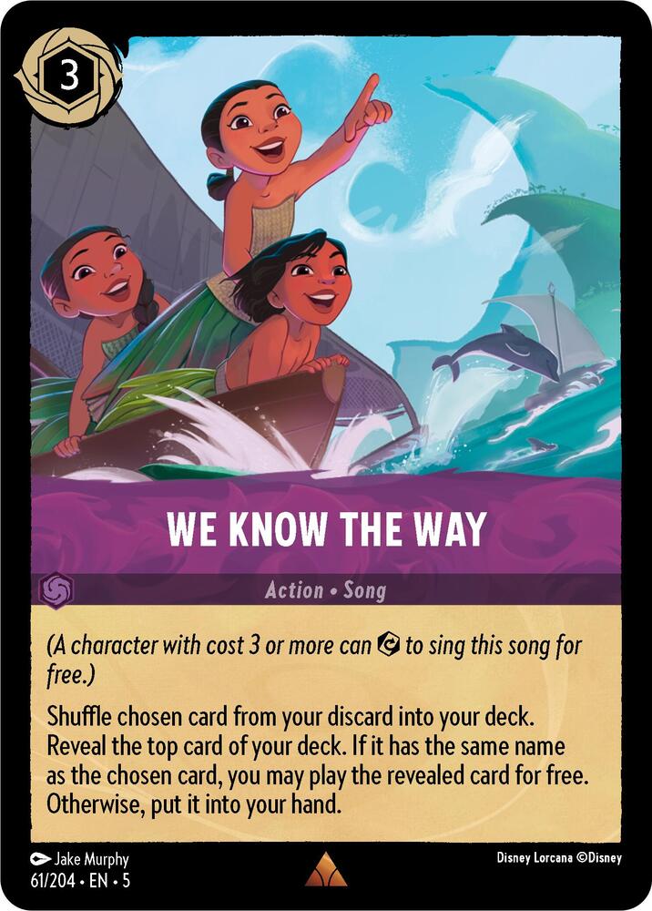 We Know the Way (61/204) [Shimmering Skies] | Jack's On Queen