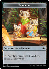 Cat // Treasure Double-Sided Token [Bloomburrow Commander Tokens] | Jack's On Queen