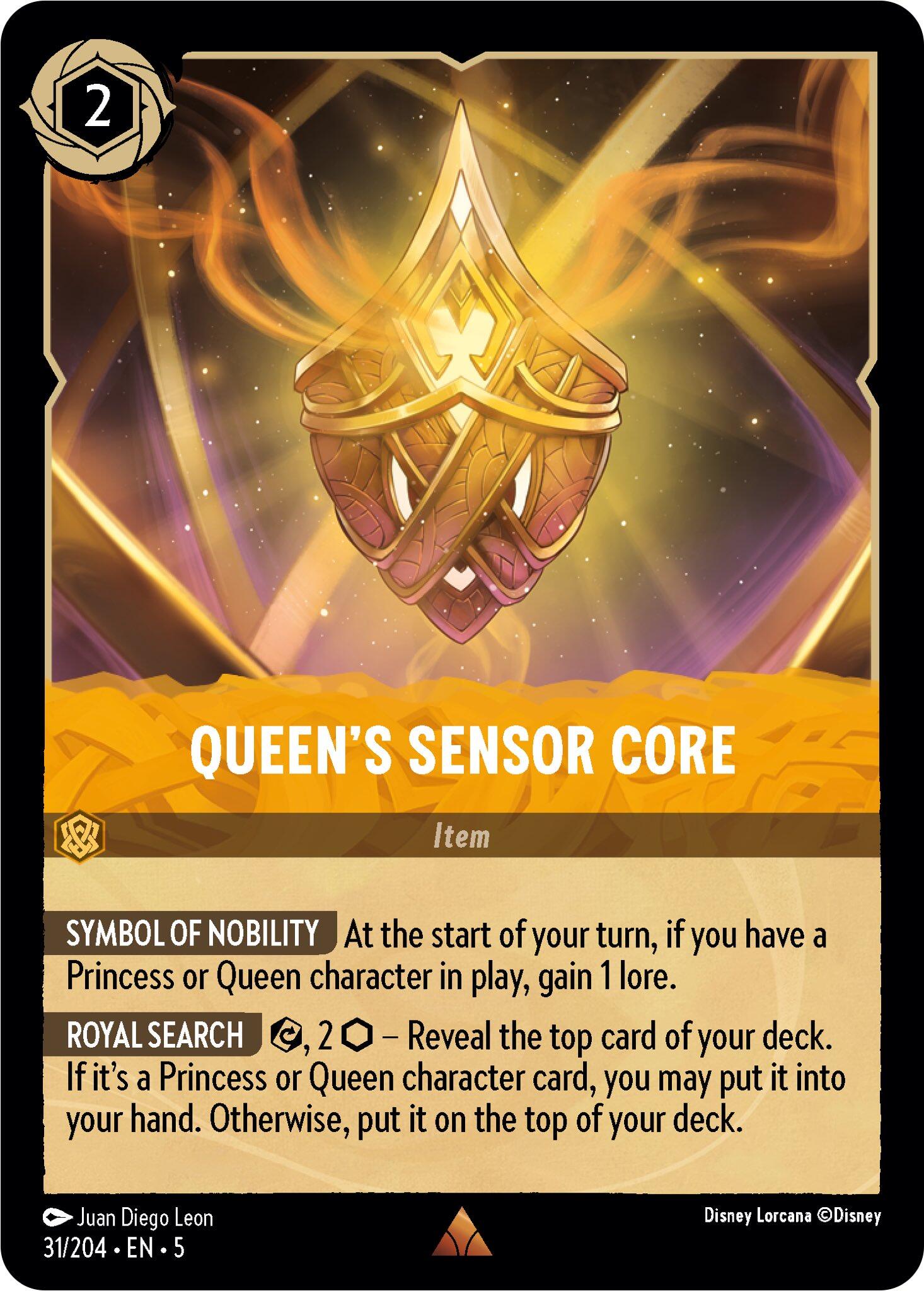 Queen's Sensor Core (31/204) [Shimmering Skies] | Jack's On Queen
