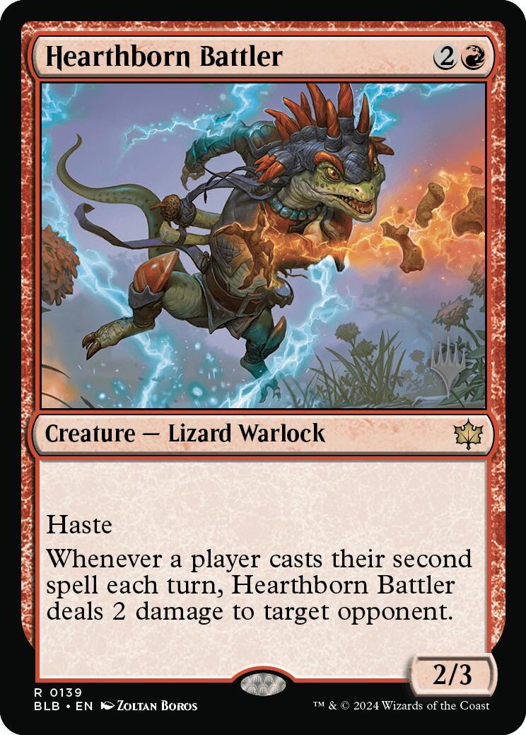 Hearthborn Battler (Promo Pack) [Bloomburrow Promos] | Jack's On Queen