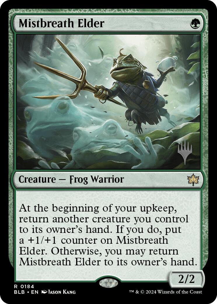 Mistbreath Elder (Promo Pack) [Bloomburrow Promos] | Jack's On Queen