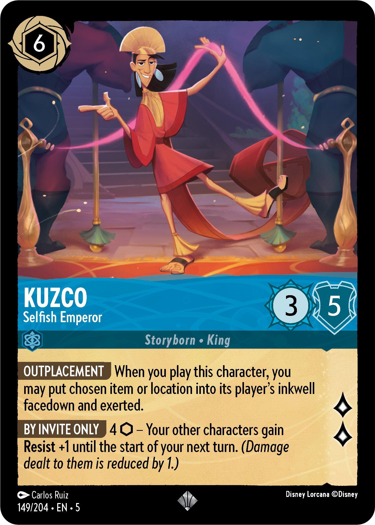 Kuzco - Selfish Emperor (149/204) [Shimmering Skies] | Jack's On Queen