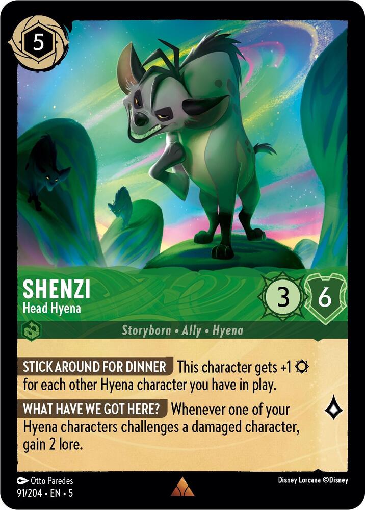 Shenzi - Head Hyena (91/204) [Shimmering Skies] | Jack's On Queen