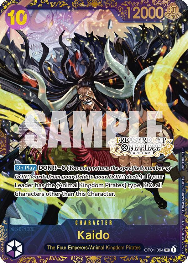Kaido (Treasure Cup) (OP01-094) [One Piece Promotion Cards] | Jack's On Queen