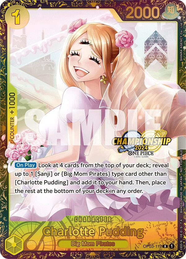 Charlotte Pudding (Championship 2024) (OP03-112) [One Piece Promotion Cards] | Jack's On Queen