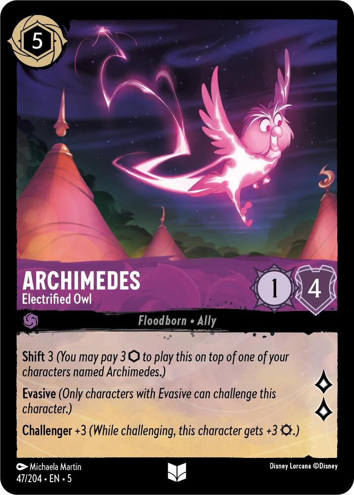 Archimedes - Electrified Owl (47/204) [Shimmering Skies] | Jack's On Queen