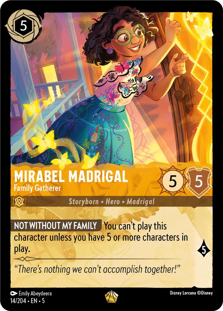 Mirabel Madrigal - Family Gatherer (14/204) [Shimmering Skies] | Jack's On Queen
