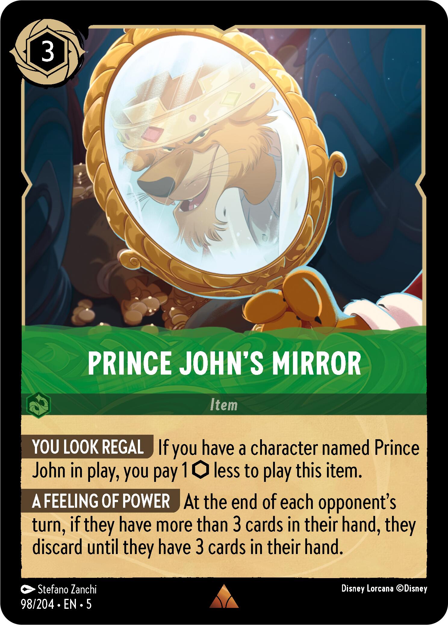 Prince John's Mirror (98/204) [Shimmering Skies] | Jack's On Queen