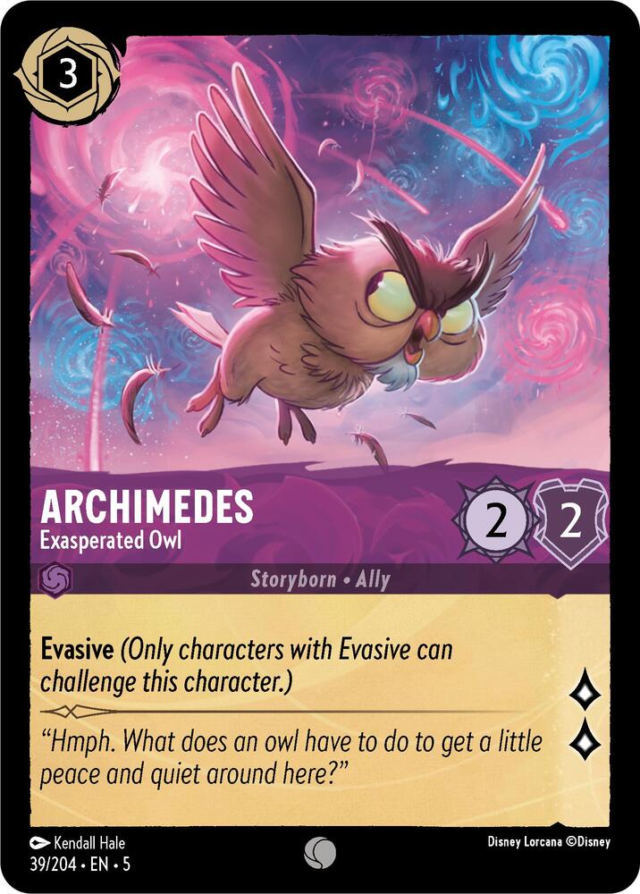 Archimedes - Exasperated Owl (39/204) [Shimmering Skies] | Jack's On Queen
