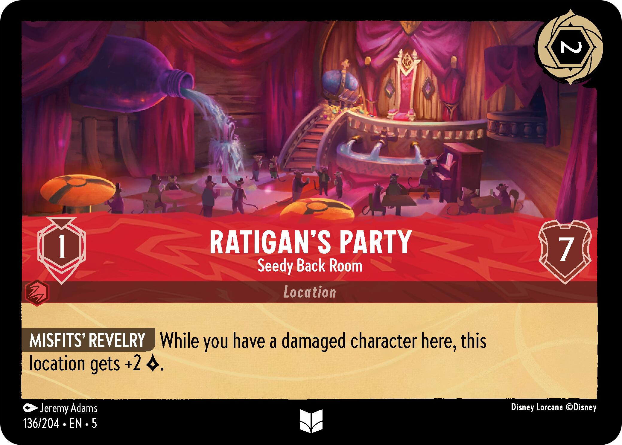 Ratigan's Party - Seedy Back Room (136/204) [Shimmering Skies] | Jack's On Queen