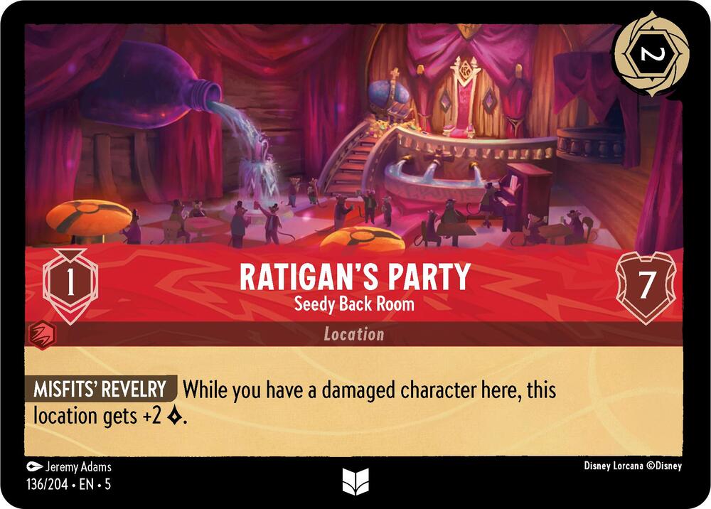 Ratigan's Party - Seedy Back Room (136/204) [Shimmering Skies] | Jack's On Queen