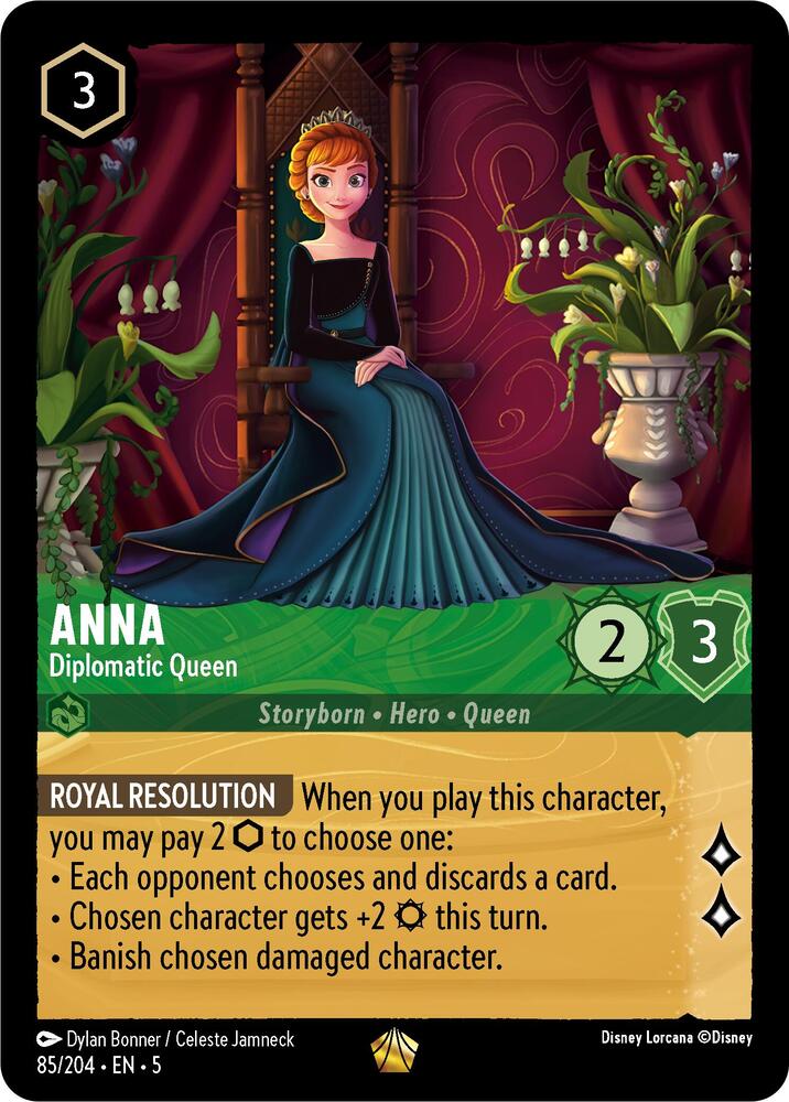 Anna - Diplomatic Queen (85/204) [Shimmering Skies] | Jack's On Queen