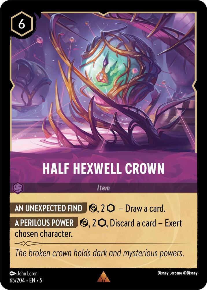Half Hexwell Crown (65/204) [Shimmering Skies] | Jack's On Queen