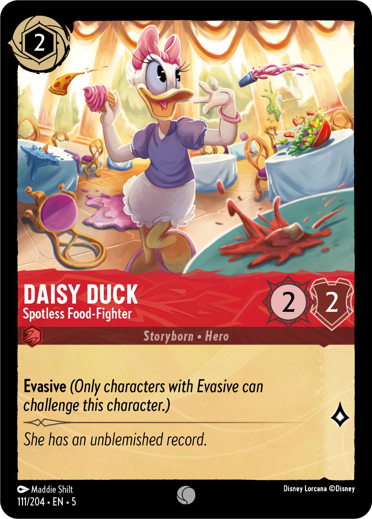 Daisy Duck - Spotless Food-Fighter (111/204) [Shimmering Skies] | Jack's On Queen