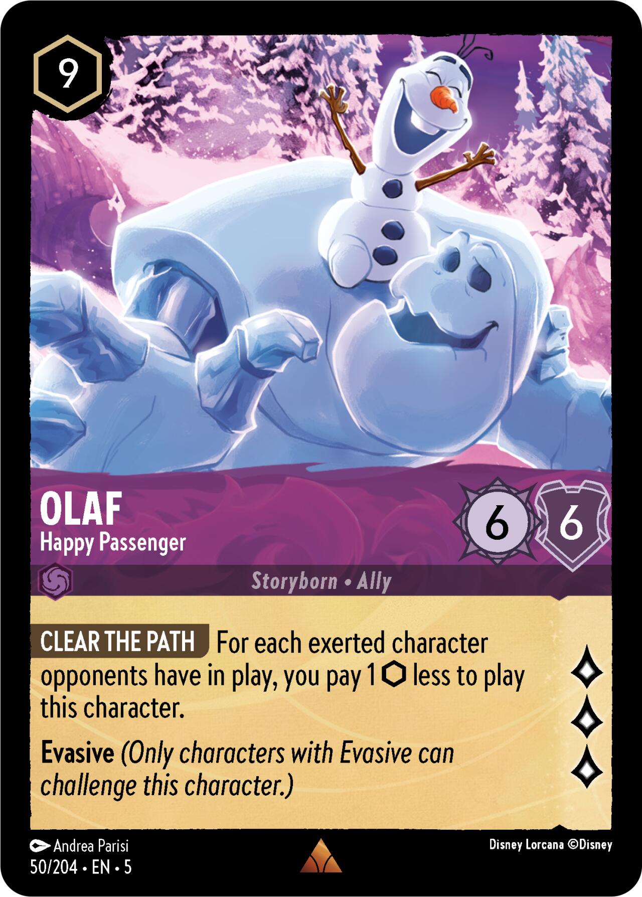 Olaf - Happy Passenger (50/204) [Shimmering Skies] | Jack's On Queen