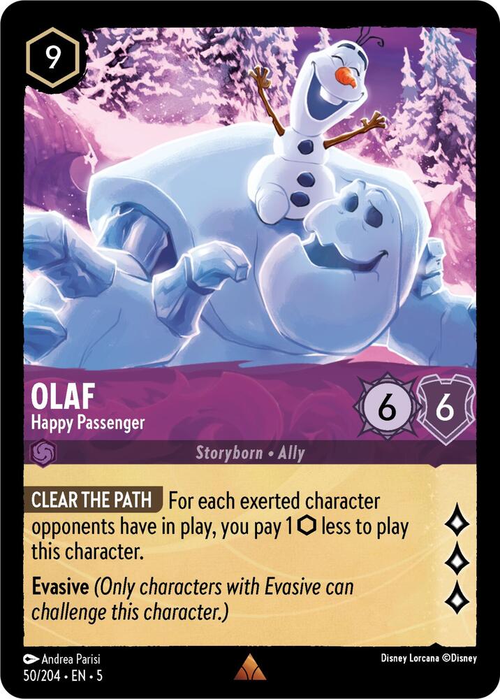 Olaf - Happy Passenger (50/204) [Shimmering Skies] | Jack's On Queen
