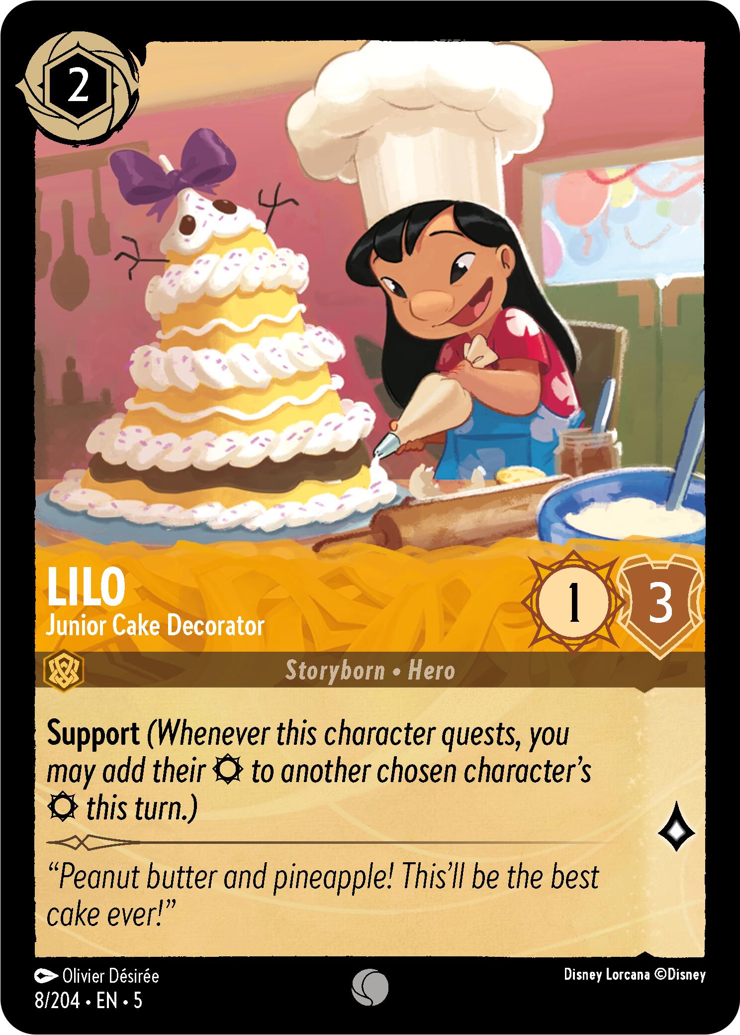 Lilo - Junior Cake Decorator (8/204) [Shimmering Skies] | Jack's On Queen