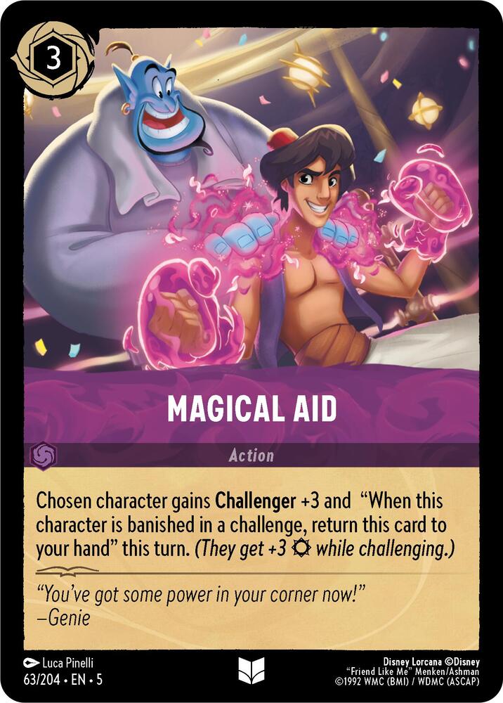 Magical Aid (63/204) [Shimmering Skies] | Jack's On Queen