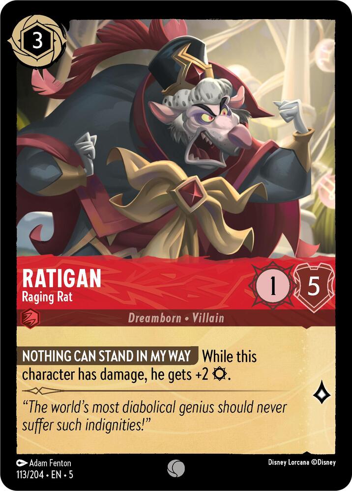 Ratigan - Raging Rat (113/204) [Shimmering Skies] | Jack's On Queen