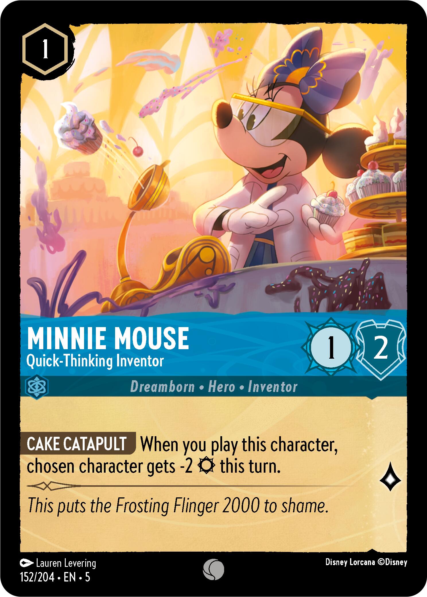 Minnie Mouse - Quick-Thinking Inventor (152/204) [Shimmering Skies] | Jack's On Queen