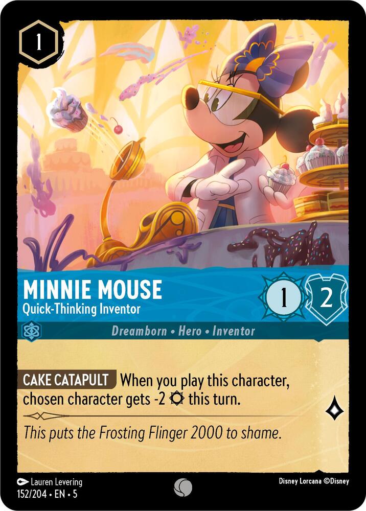 Minnie Mouse - Quick-Thinking Inventor (152/204) [Shimmering Skies] | Jack's On Queen
