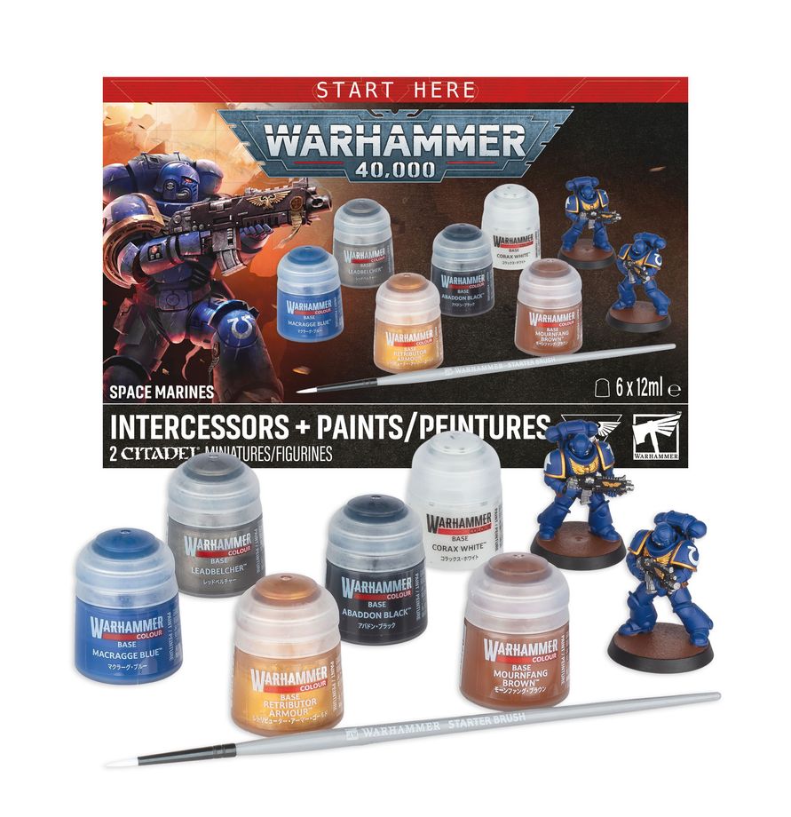 Space Marines: Intercessors + Paints | Jack's On Queen