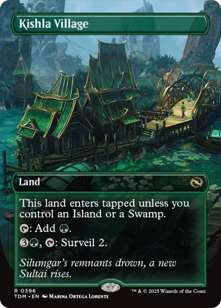 Kishla Village (Borderless) [Tarkir: Dragonstorm] | Jack's On Queen