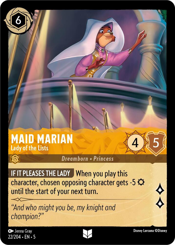 Maid Marian - Lady of the Lists (22/204) [Shimmering Skies] | Jack's On Queen