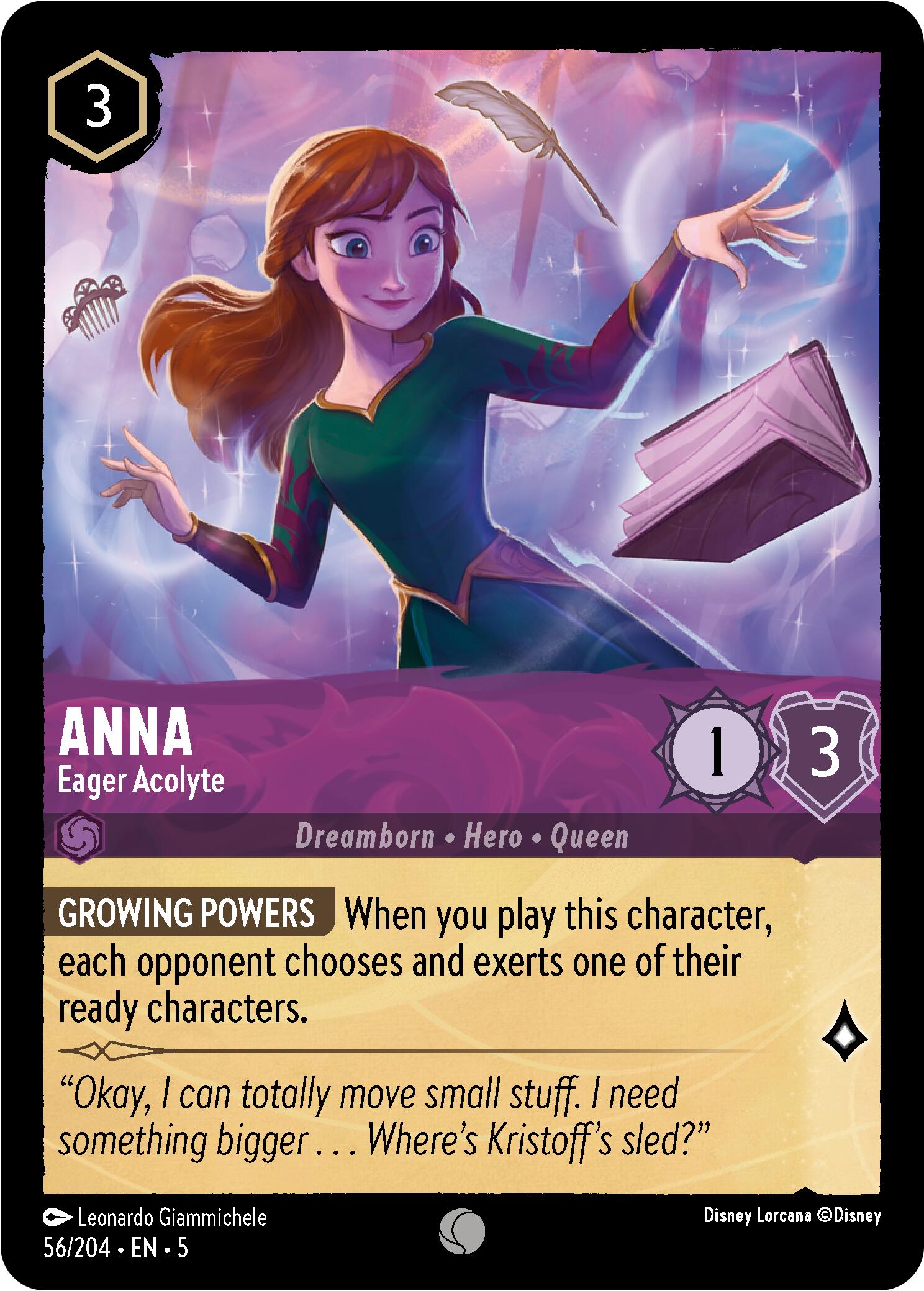 Anna - Eager Acolyte (56/204) [Shimmering Skies] | Jack's On Queen