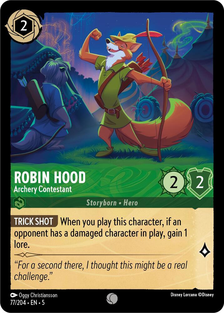 Robin Hood - Archery Contestant (77/204) [Shimmering Skies] | Jack's On Queen