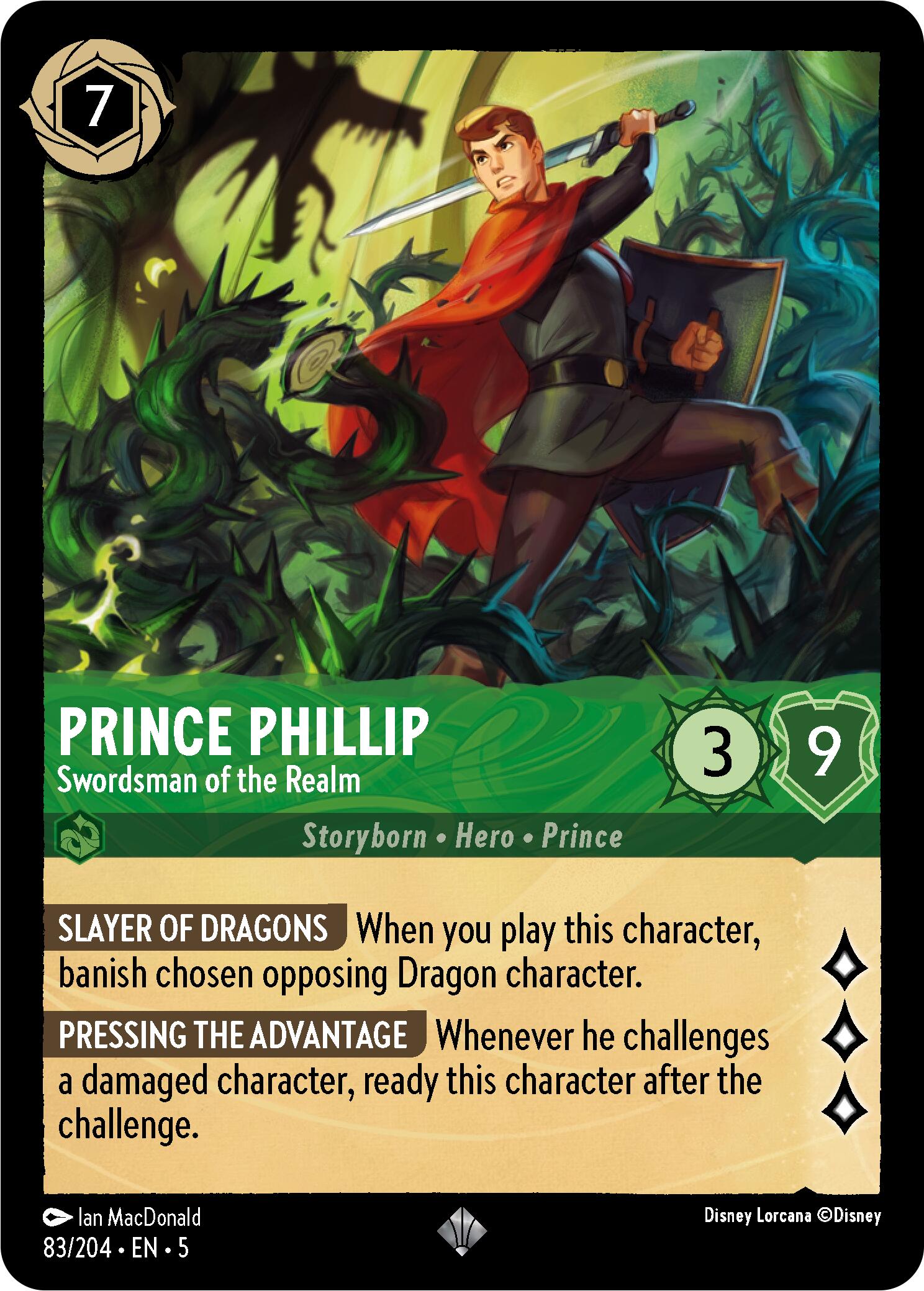 Prince Phillip - Swordsman of the Realm (83/204) [Shimmering Skies] | Jack's On Queen