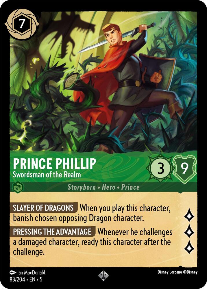 Prince Phillip - Swordsman of the Realm (83/204) [Shimmering Skies] | Jack's On Queen