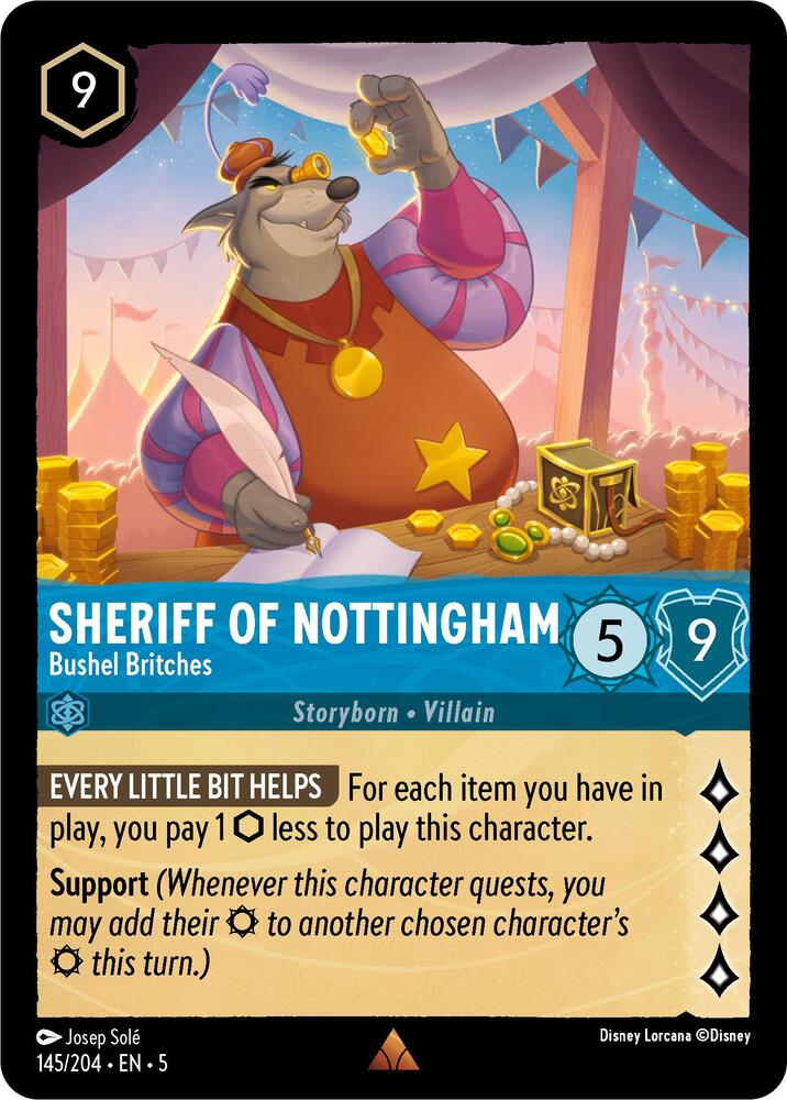 Sheriff of Nottingham - Bushel Britches (145/204) [Shimmering Skies] | Jack's On Queen