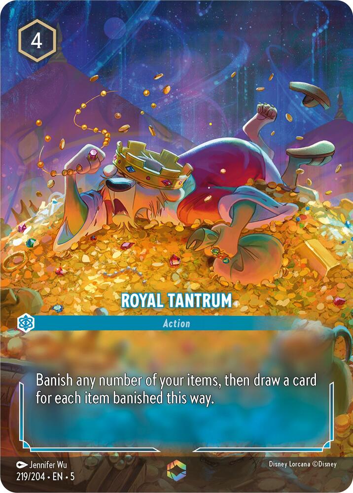 Royal Tantrum (Enchanted) (219/204) [Shimmering Skies] | Jack's On Queen