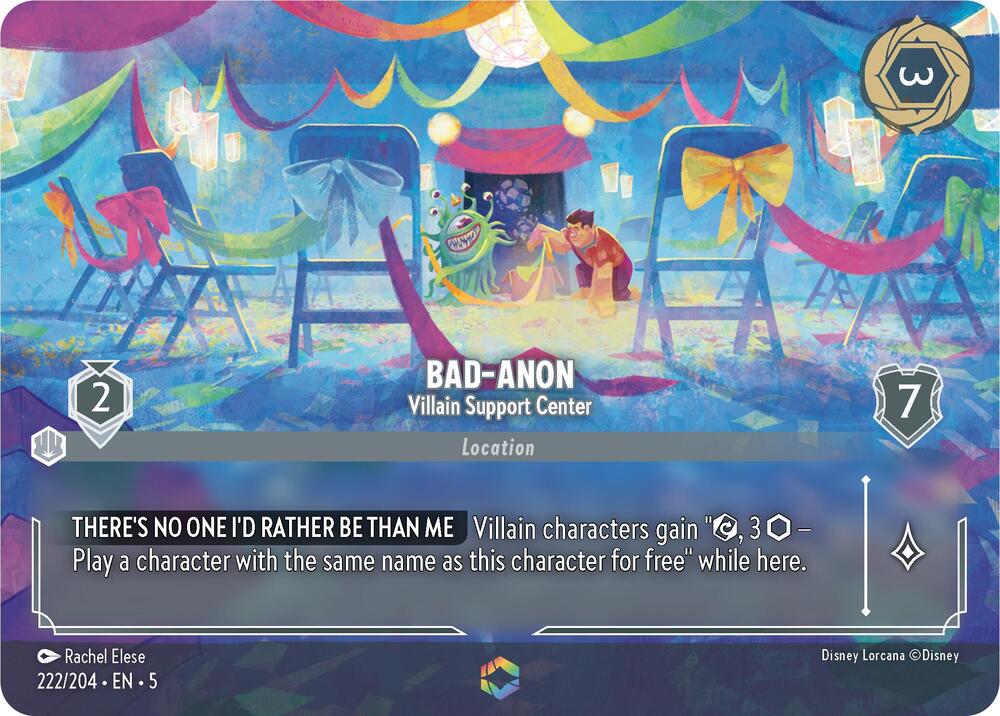 Bad-Anon - Villain Support Center (Enchanted) (222/204) [Shimmering Skies] | Jack's On Queen