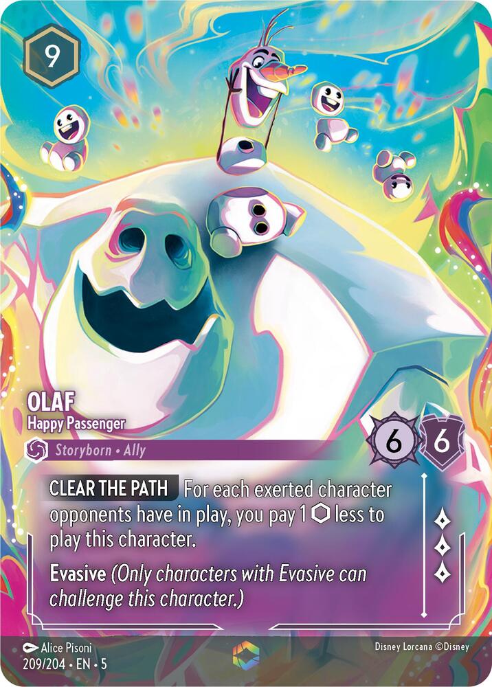 Olaf - Happy Passenger (Enchanted) (209/204) [Shimmering Skies] | Jack's On Queen