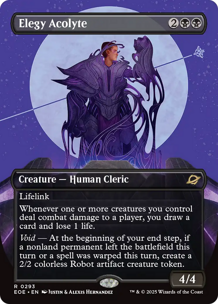 Elegy Acolyte (Borderless) [Edge of Eternities] | Jack's On Queen