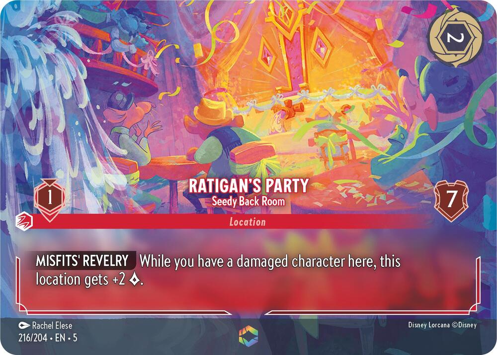 Ratigan's Party - Seedy Back Room (Enchanted) (216/204) [Shimmering Skies] | Jack's On Queen