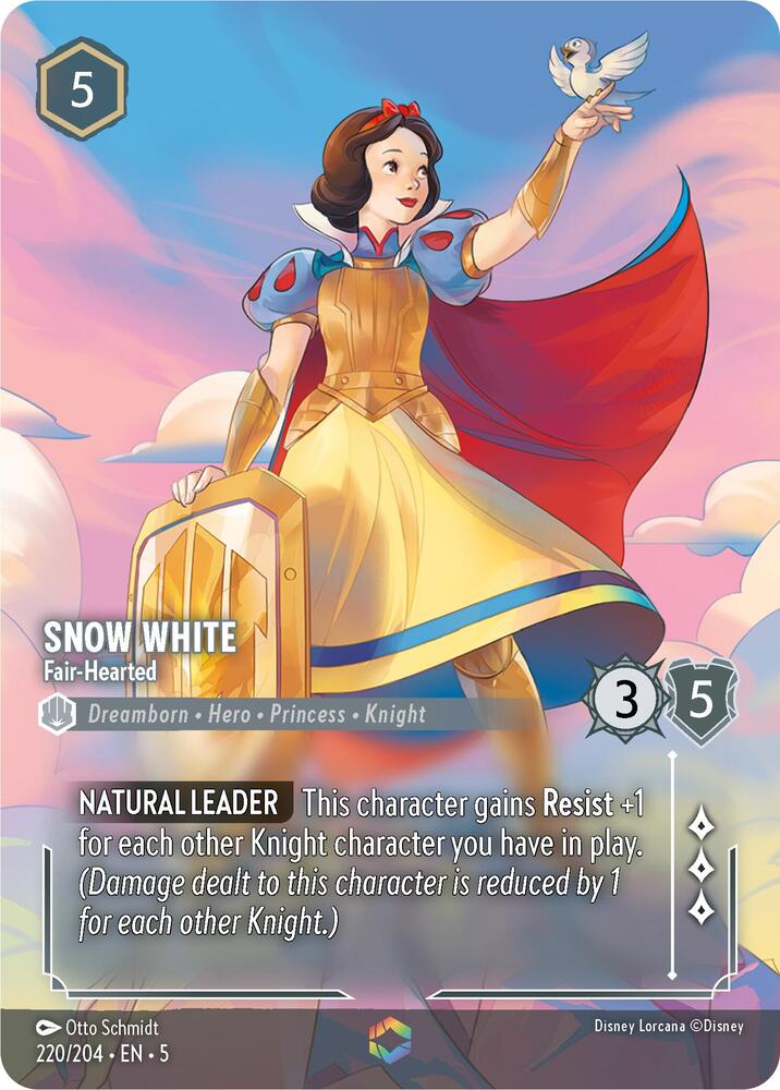 Snow White - Fair-Hearted (Enchanted) (220/204) [Shimmering Skies] | Jack's On Queen