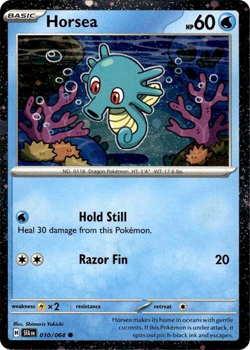 Horsea (010/064) (Cosmos Holo) [Miscellaneous Cards] | Jack's On Queen