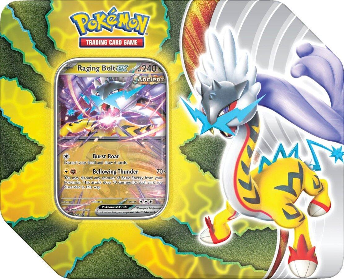 Paradox Destinies Tin (Raging Bolt ex) | Jack's On Queen