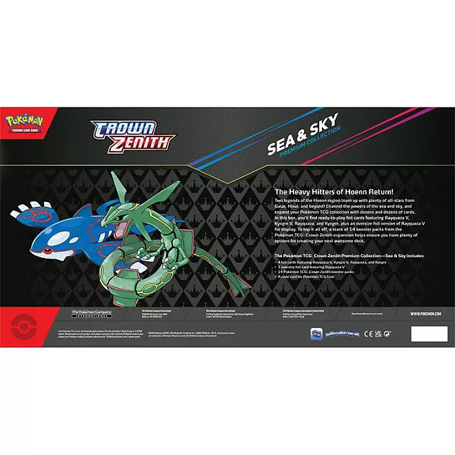 Sword & Shield: Crown Zenith - Sea & Sky Premium Collection | Jack's On Queen
