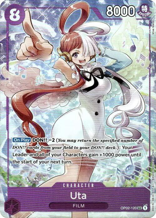 Uta - OP02-120 (Premium Card Collection -Uta-) (OP02-120) [One Piece Promotion Cards] | Jack's On Queen