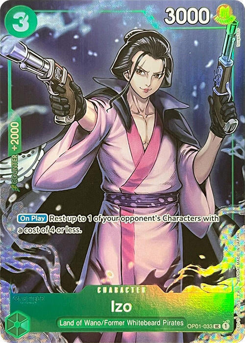 Izo (Premium Card Collection -BANDAI CARD GAMES Fest. 23-24 Edition-) (OP01-033) [One Piece Promotion Cards] | Jack's On Queen