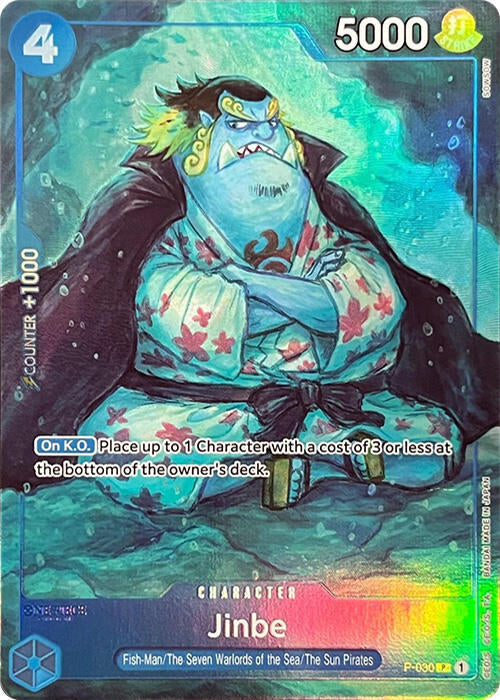 Jinbe (Premium Card Collection -BANDAI CARD GAMES Fest. 23-24 Edition-) (P-030) [One Piece Promotion Cards] | Jack's On Queen