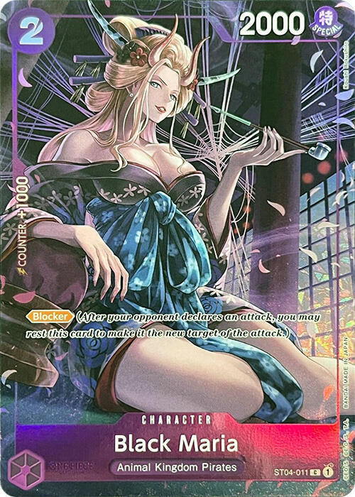 Black Maria (Premium Card Collection -BANDAI CARD GAMES Fest. 23-24 Edition-) (ST04-011) [One Piece Promotion Cards] | Jack's On Queen