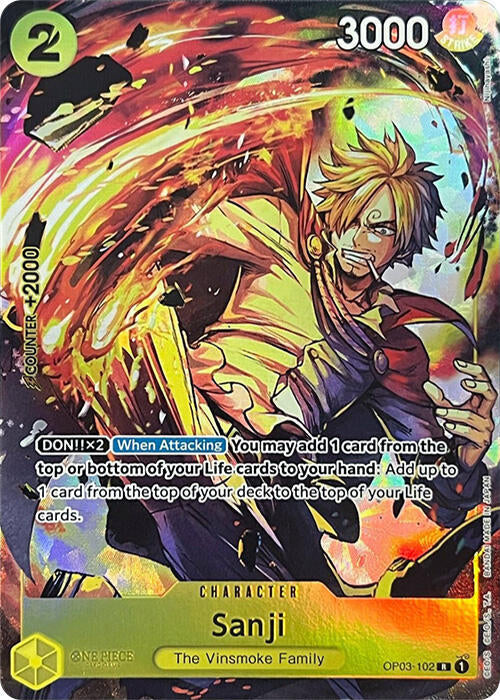 Sanji (Premium Card Collection -BANDAI CARD GAMES Fest. 23-24 Edition-) (OP03-102) [One Piece Promotion Cards] | Jack's On Queen