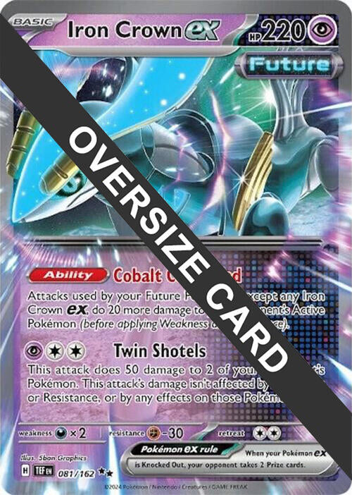 Iron Crown ex (081) (Jumbo Card) [Scarlet & Violet: Black Star Promos] | Jack's On Queen