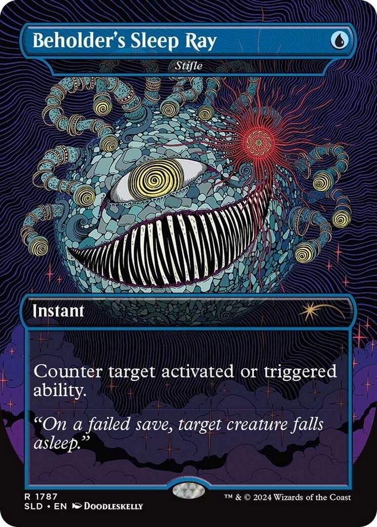 Beholder's Sleep Ray - Stifle [Secret Lair Drop Series] | Jack's On Queen