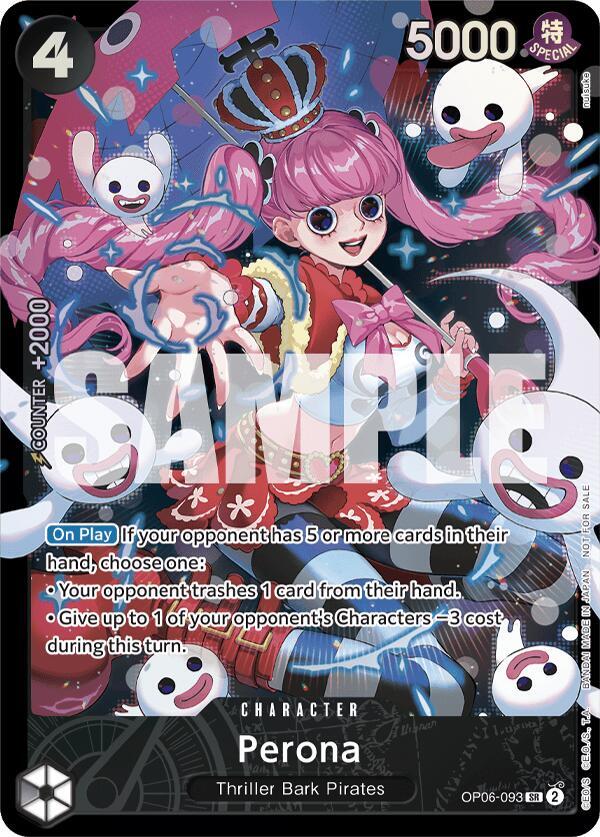 Perona (Store Treasure Cup 2024) (OP06-093) [One Piece Promotion Cards] | Jack's On Queen